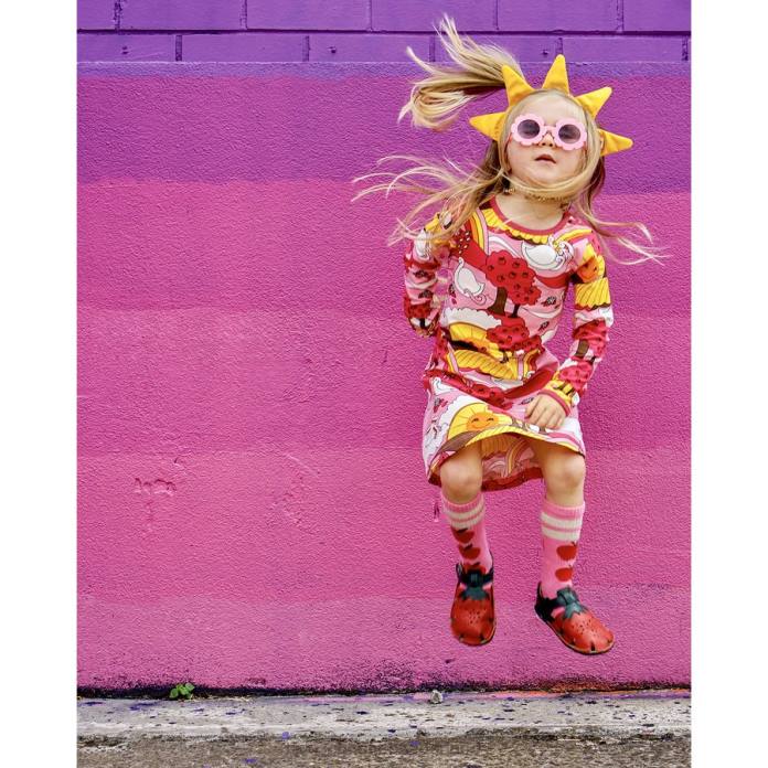 aranya leer kinderen aardbei Tikki schoenen JVXT69