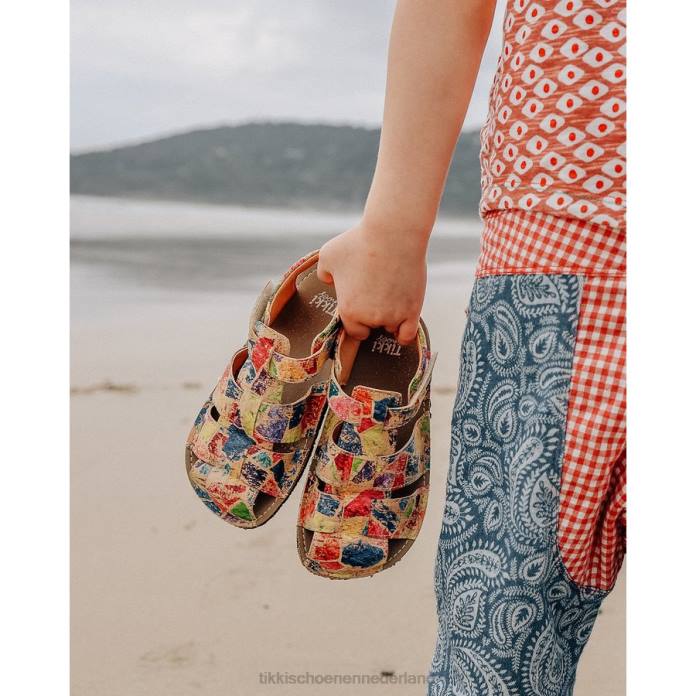 laatste veganistisch kinderen Afrika Tikki schoenen JVXT75