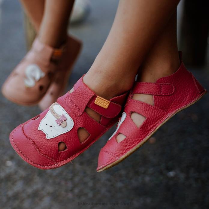 nido sandalen op blote voeten kinderen rosa Tikki schoenen JVXT11