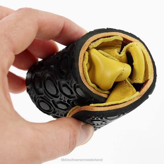 sandalen op blote voeten aranya kinderen geel Tikki schoenen JVXT55