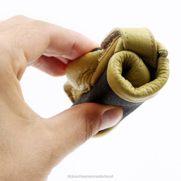 ziggy v1 leer kinderen limoen Tikki schoenen JVXT2