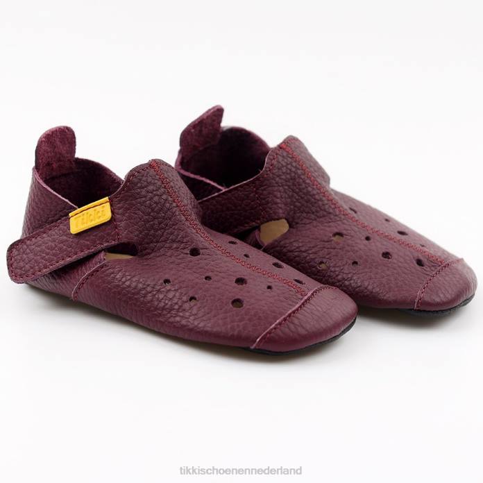ziggy v1 leer kinderen pruim Tikki schoenen JVXT53