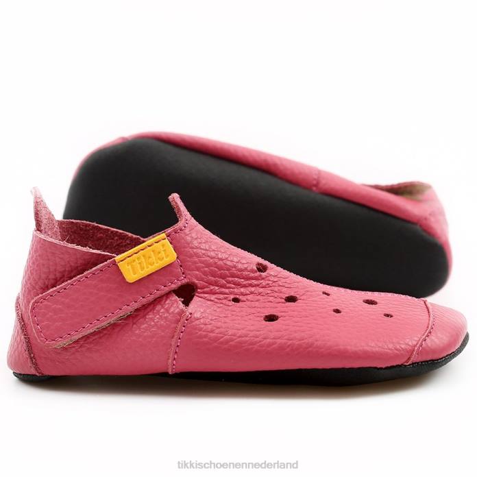 ziggy v1 leer kinderen roze Tikki schoenen JVXT4