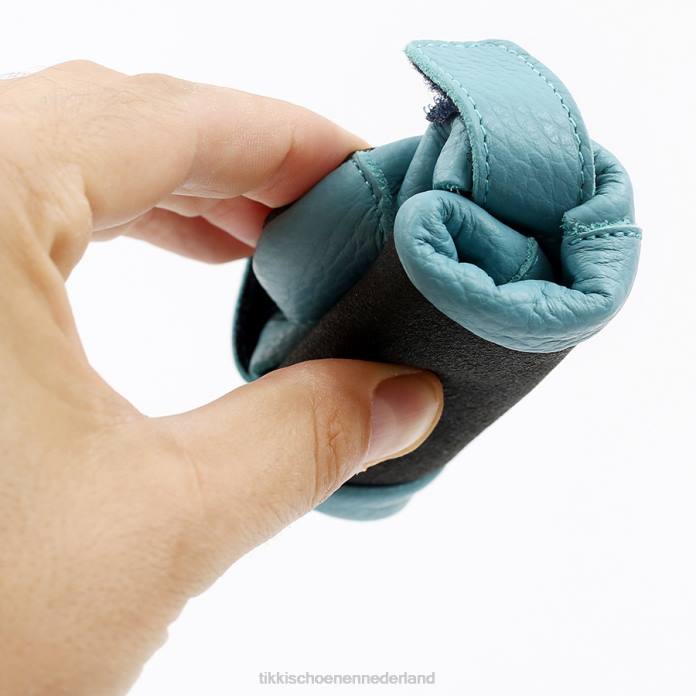 ziggy v2 leer kinderen azuur Tikki schoenen JVXT23