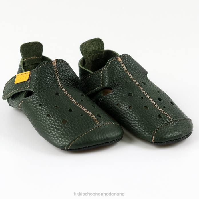 ziggy v2 leer kinderen pijnboom Tikki schoenen JVXT22