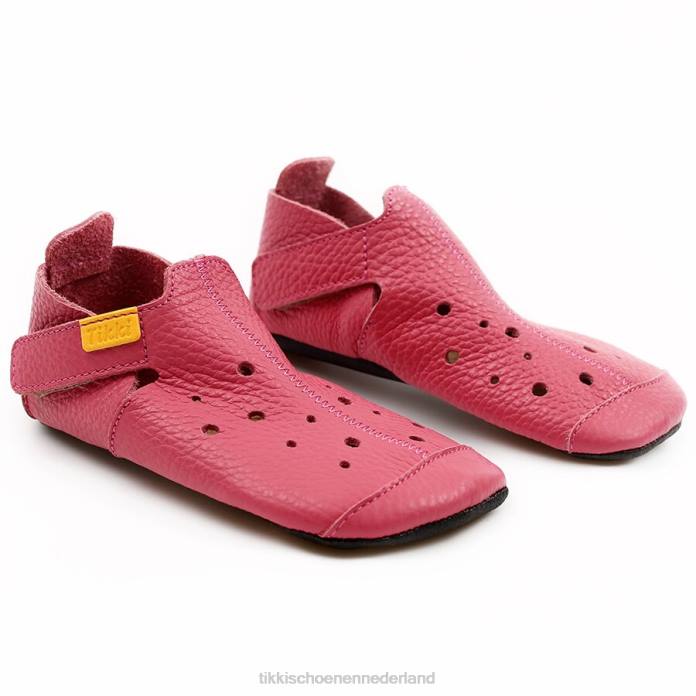 ziggy v2 leer kinderen roze Tikki schoenen JVXT29