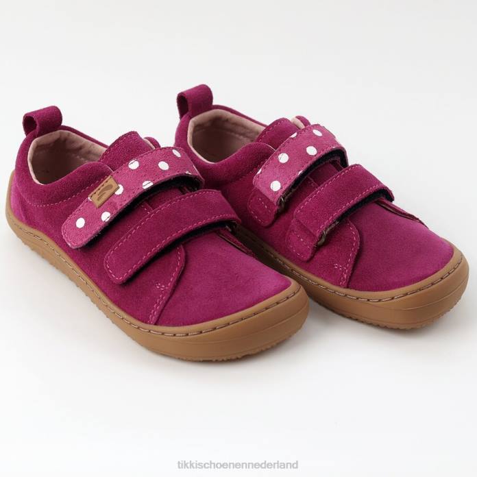 blote voeten schoenen harlekijn kinderen fuxia Tikki schoenen JVXT138
