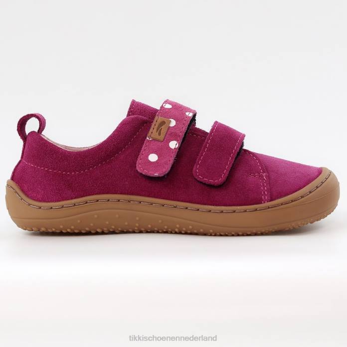 blote voeten schoenen harlekijn kinderen fuxia Tikki schoenen JVXT138