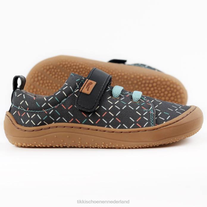 veganistische schoenen harlekijn kinderen lijnen Tikki schoenen JVXT118