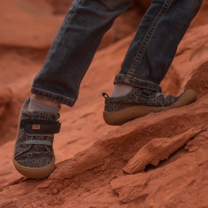 veganistische schoenen harlekijn kinderen lijnen Tikki schoenen JVXT118