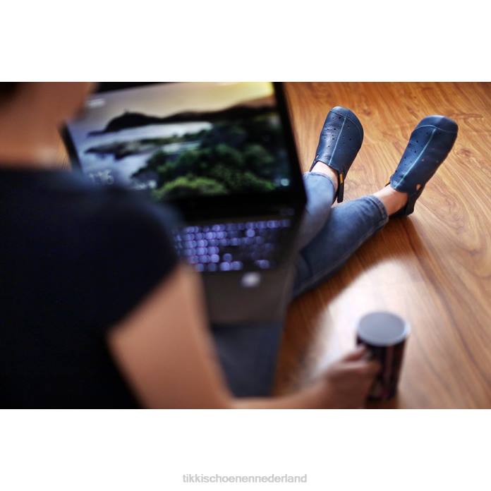 ziggy v1 leer volwassenen azuur Tikki schoenen JVXT262