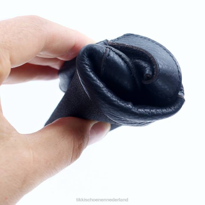 ziggy v2 leer volwassenen zwart Tikki schoenen JVXT254