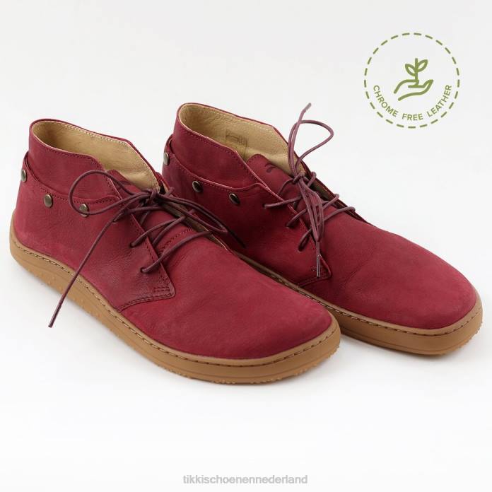 gaai leer volwassenen bordeaux Tikki schoenen JVXT202