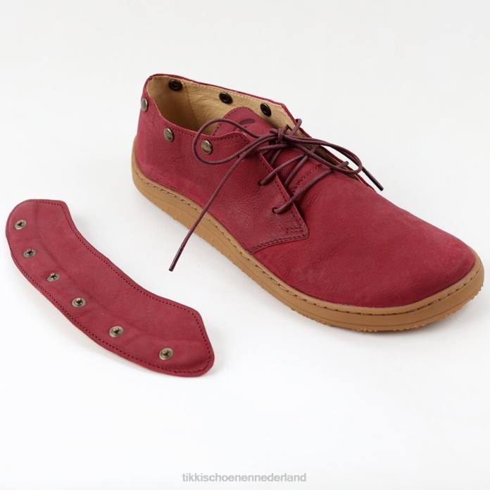 gaai leer volwassenen bordeaux Tikki schoenen JVXT202
