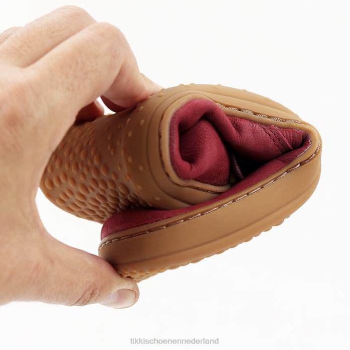 gaai leer volwassenen bordeaux Tikki schoenen JVXT202