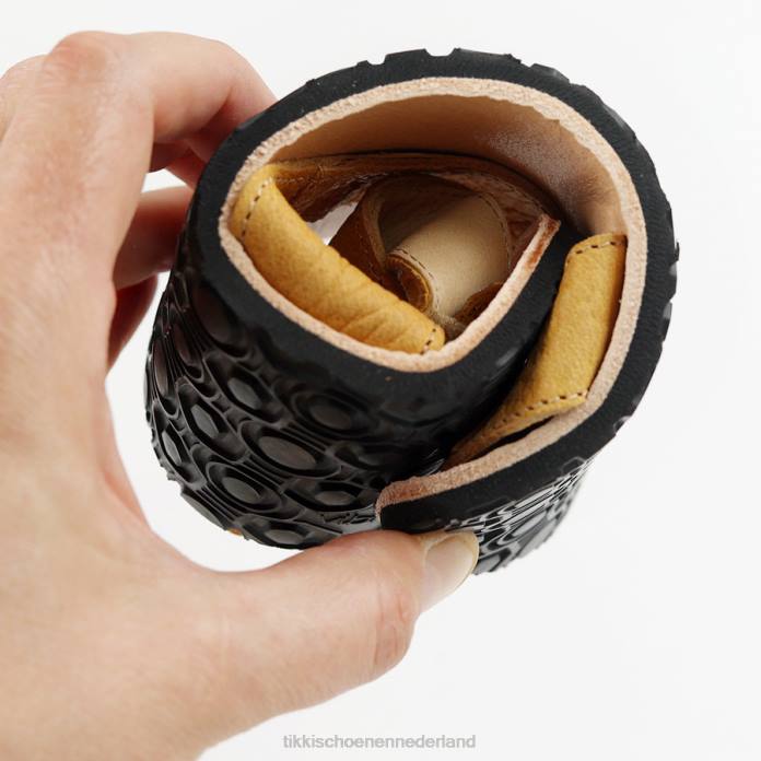 blotevoetensandalen soul v2 volwassenen mosterd Tikki schoenen JVXT231